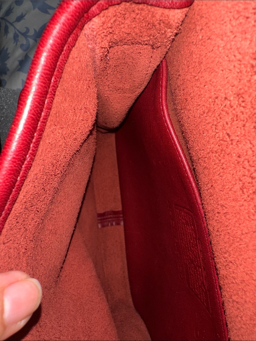 Coach Classic vintage Structured Red Leather Top-Handle Bag - Picture 5 of 10